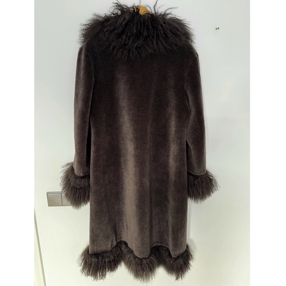 Charlotte Simone Limited Edition Donna Coat in Chocolate Brown - Picture 7 of 13